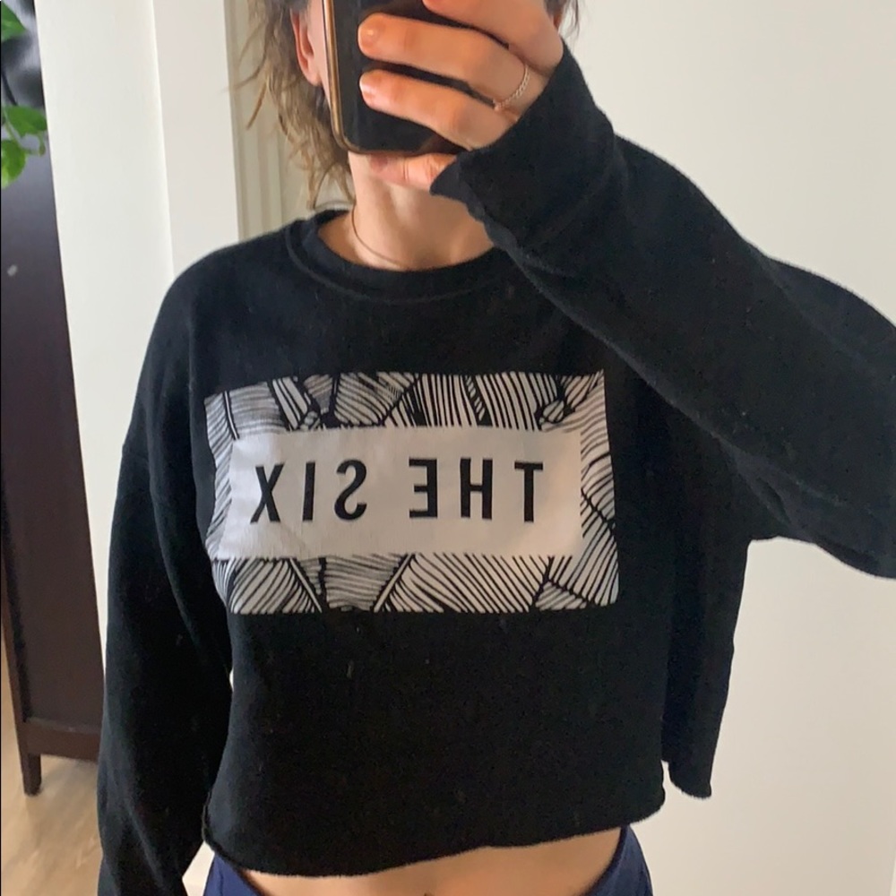 Crop sweatshirt